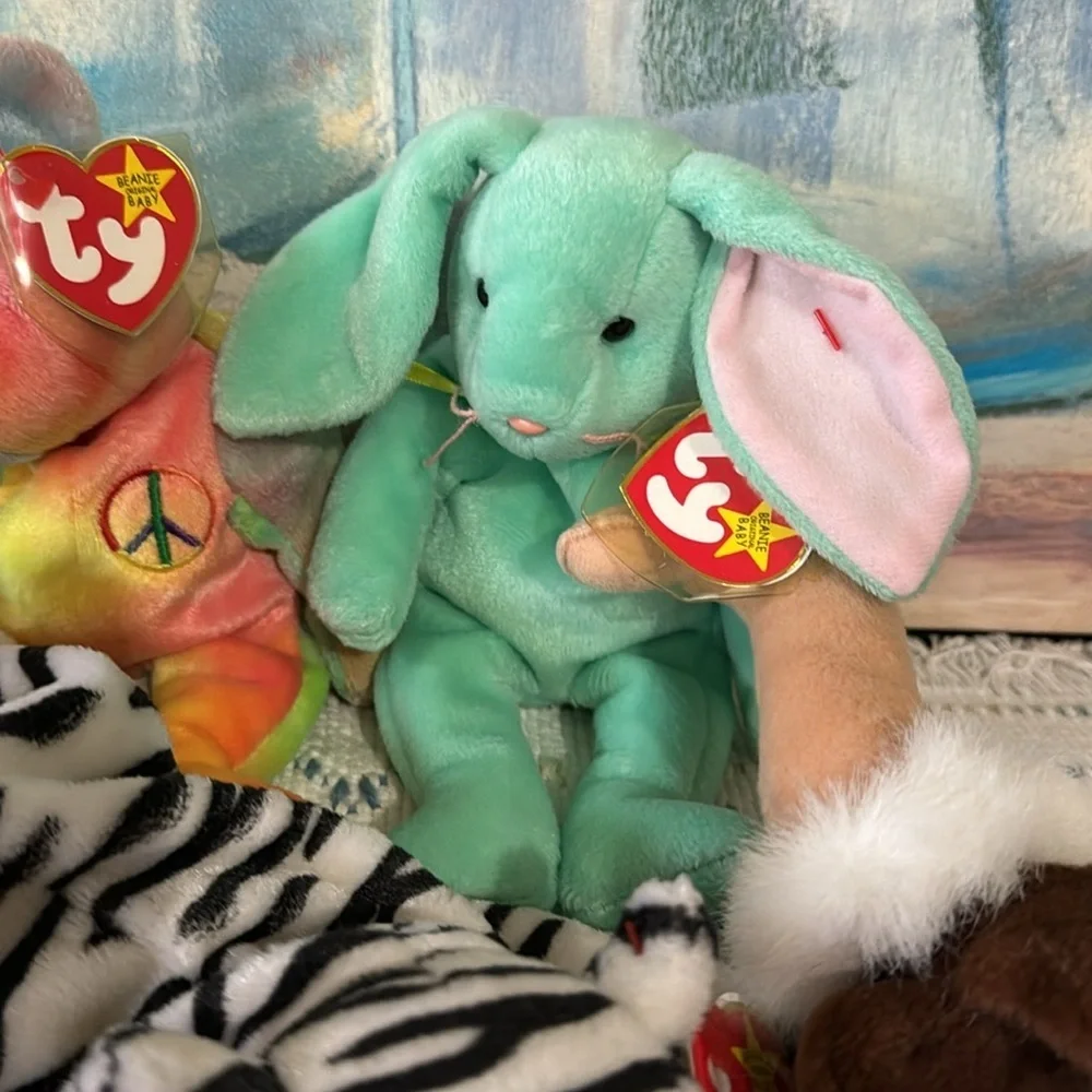 Y2K Collectable Ty Collection Of Beanie Babies Rare & Retired 1990's